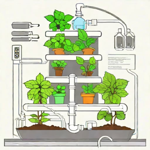 Hydroponic Ebb And Flow System