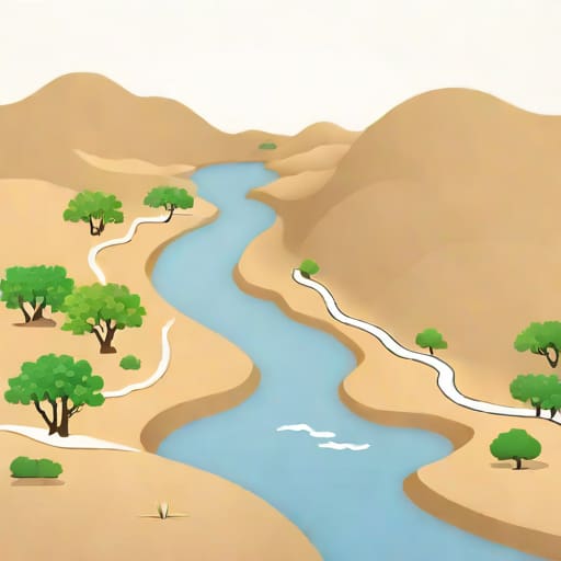 Indus River Tributary