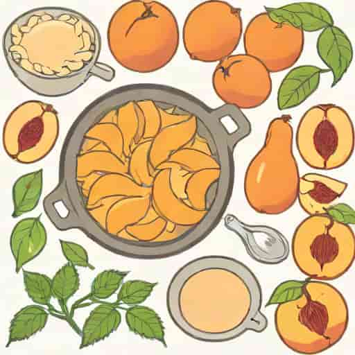Ingredients For Peach Cobbler