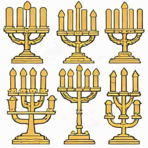 Israeli Menorahs For Sale