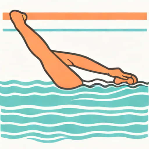 Italian Backstroke Swimmer