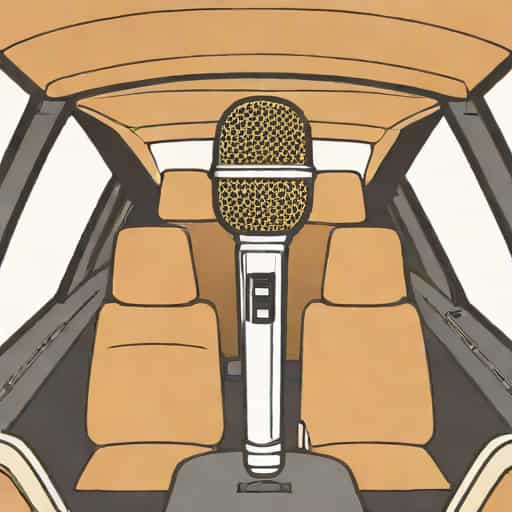James Corden Carpool Karaoke Microphone