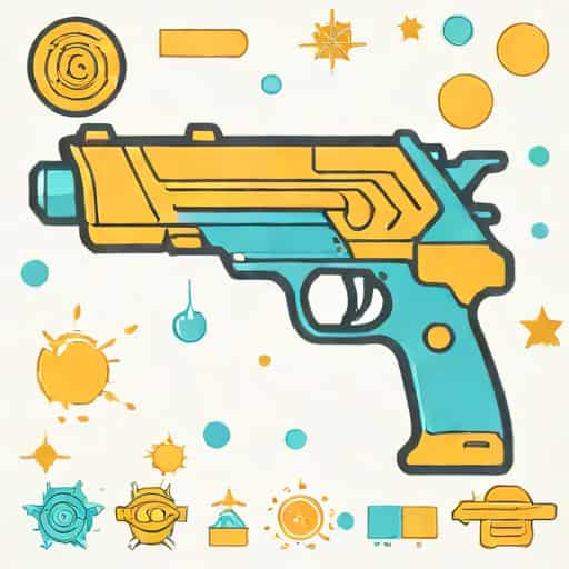 Jocund Planet Automatic Water Gun