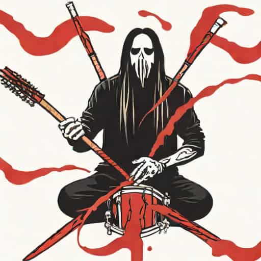 Joey Jordison Blood Drumstick