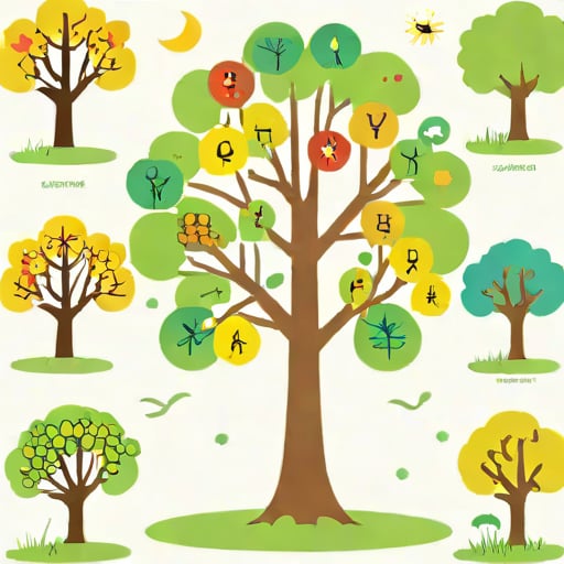 Jolly Phonics Tricky Words Tree