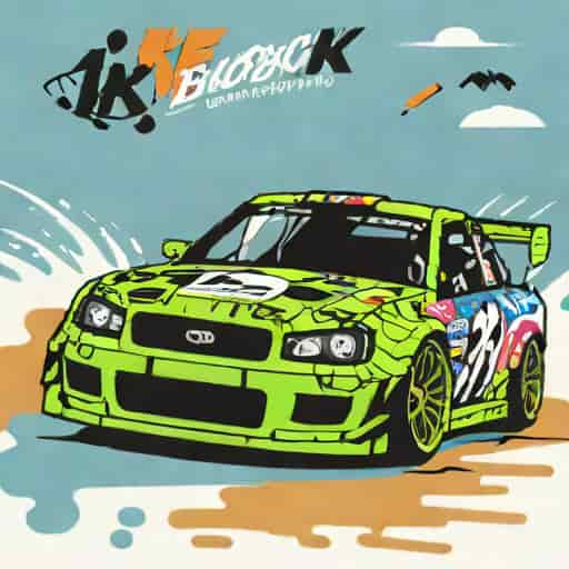 Ken Block Impressionist