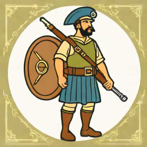 Kilt Wearing Greek Infantryman