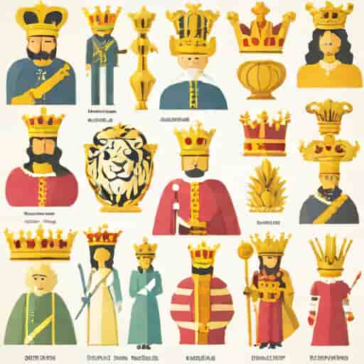 Kings And Queens Of England Timeline