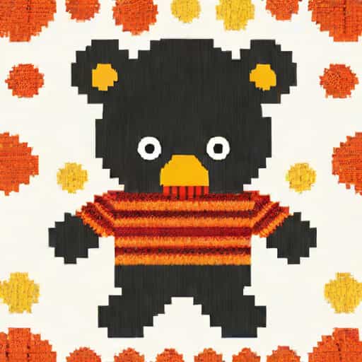 Knitted Golliwog Pattern