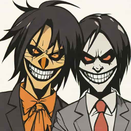 Laughing Jack X Eyeless Jack