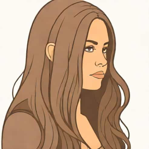 Long Mousy Brown Hair