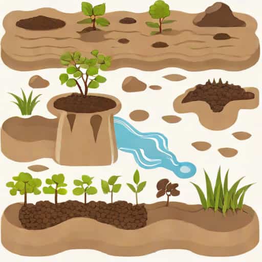 Management Of Waterlogged Soil
