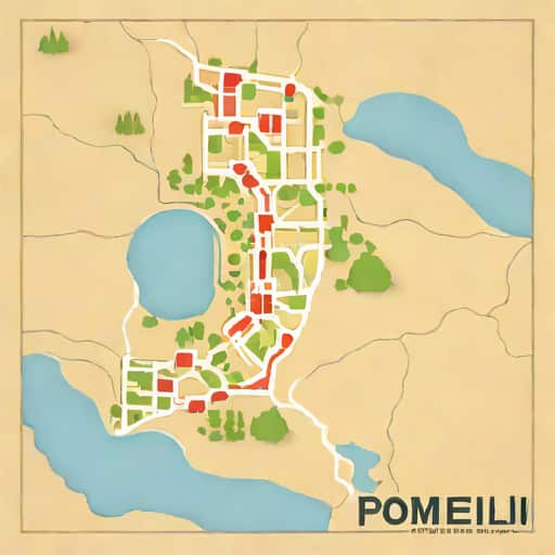 Map Of Pompeii And Herculaneum