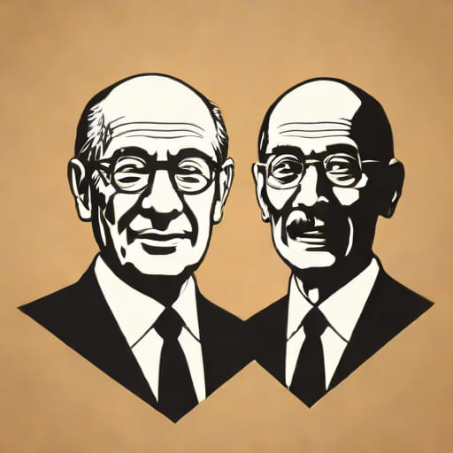 Menachem Begin And Anwar Sadat