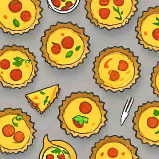 Mini Crustless Quiche
