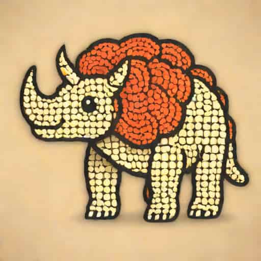 Mini Triceratops Crochet Pattern