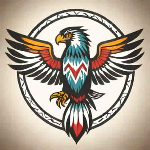 Native American Thunderbird Tattoo
