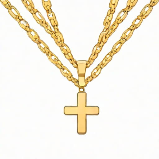 Necklace With Cross Pendant