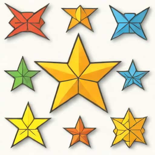 Ninja Star Origami Easy