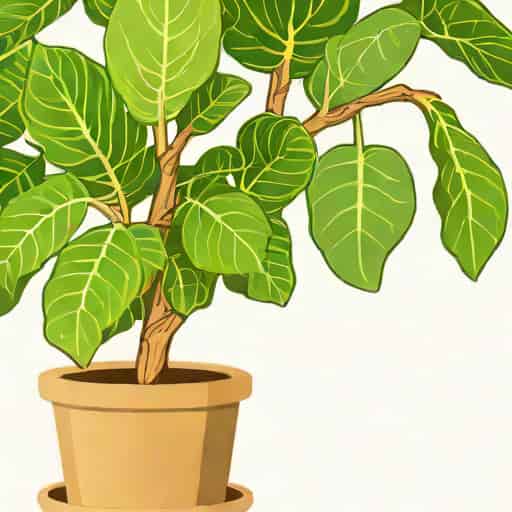 Node On Fiddle Leaf Fig