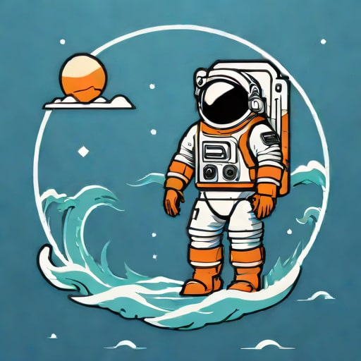 Ocean Astronaut In The Ocean