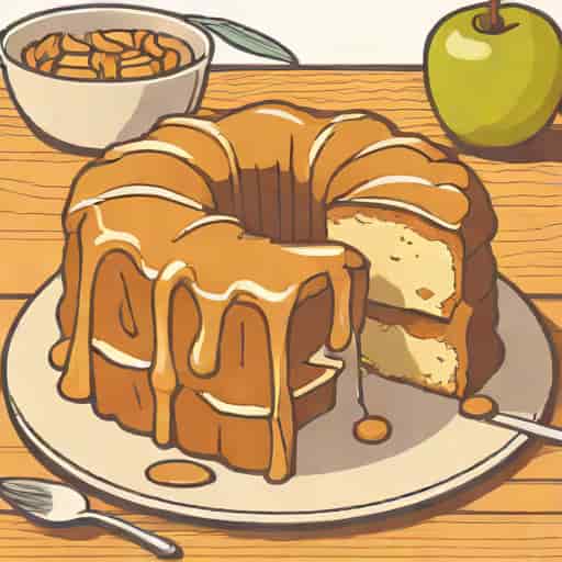 Old Fashioned Apple Dapple Cake Recipe