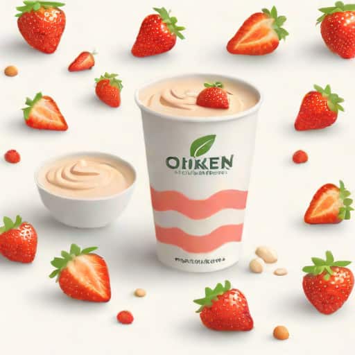 Onken Wholegrain Strawberry Yogurt 450g