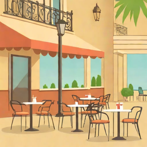 Open Air Cafes In Heliopolis
