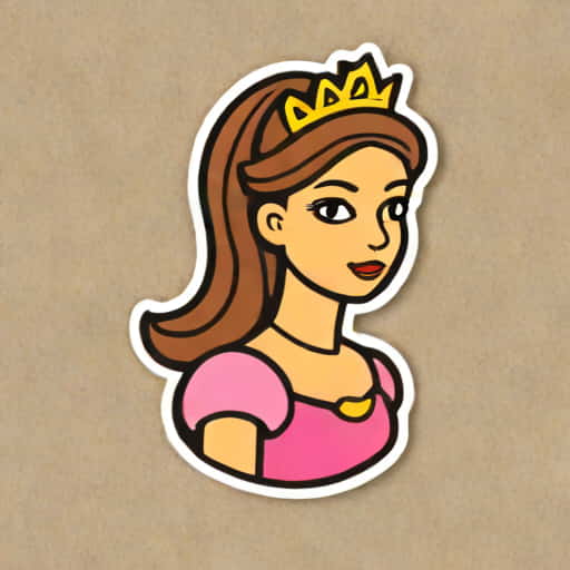 Passenger Princess Sticker