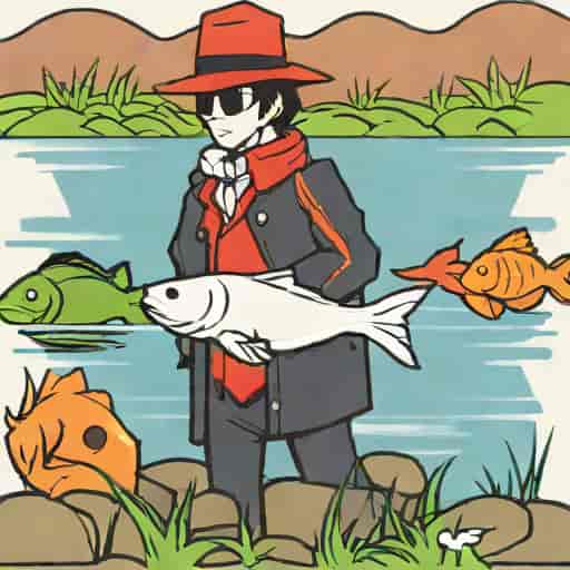 Persona 5 Fishpond Spotter