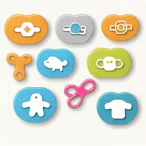 Personalised Soother Clips