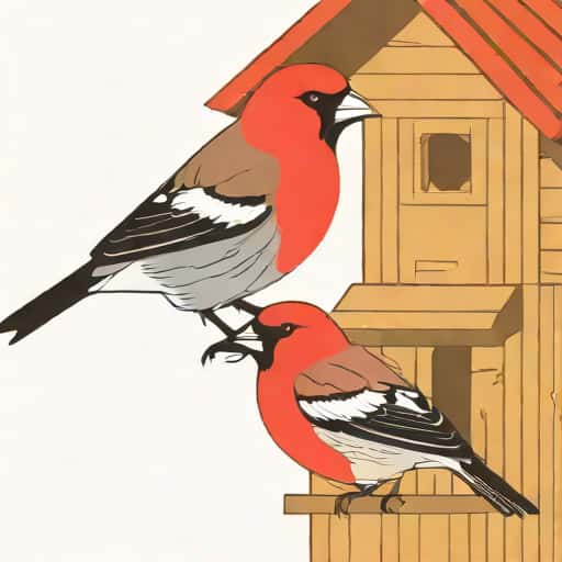 Pine Grosbeak Vs House Finch