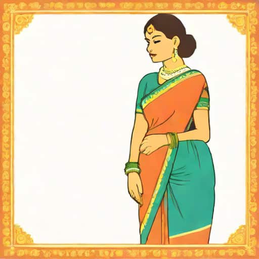 Plain Saree With Plain Border