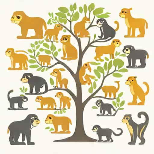 Primate Evolutionary Tree