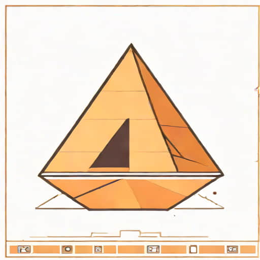 Pyramid With Heptagonal Base