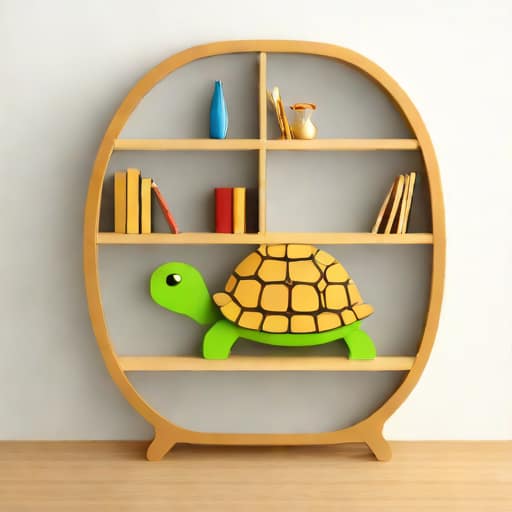 Qeeboo Turtle Carry Bookcase