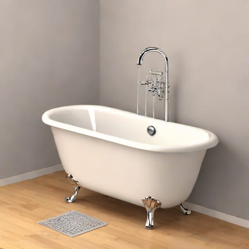Quick Connect Freestanding Tub Drain