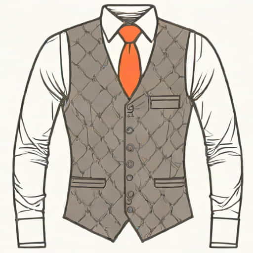 Quilted Tie Waistcoat