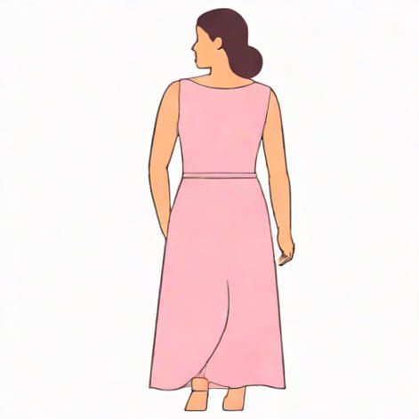 Quiz Dusky Pink Dress