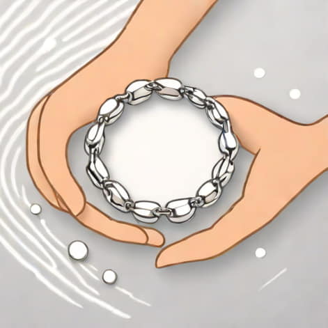 Rainy Refulgence Silver Bracelet