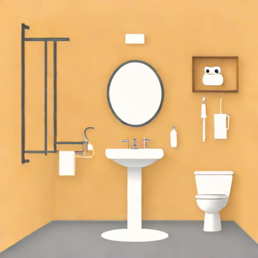 Renter Friendly Bathroom Makeover