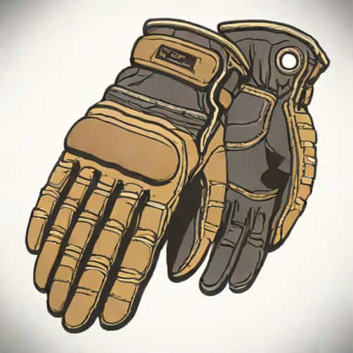 Roland Sands Barfly Gloves