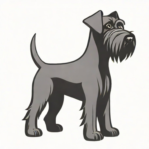 Salt And Pepper Giant Schnauzer