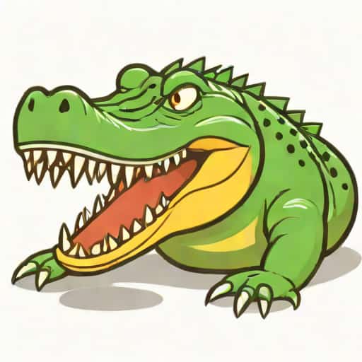 Setting Of Outwitting Crocodile