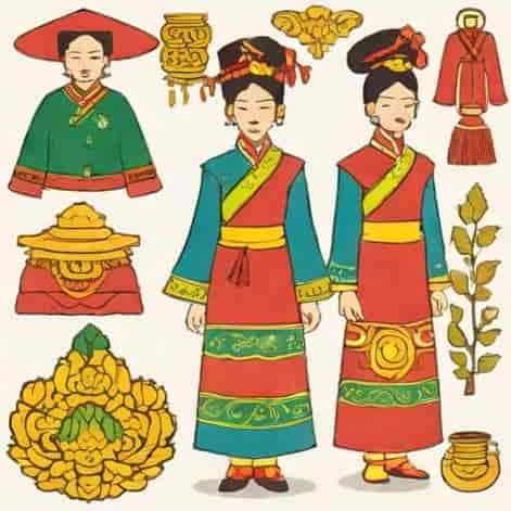 Sikkimese Sikkim Traditional Dress