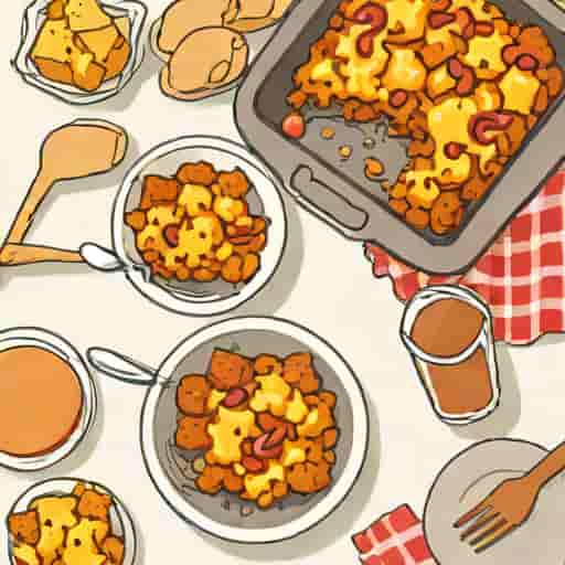 Sloppy Joe Tater Tot Casserole