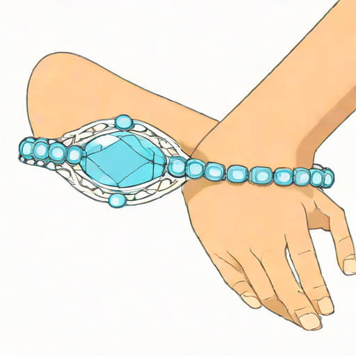 Tennis Bracelet Aquamarine