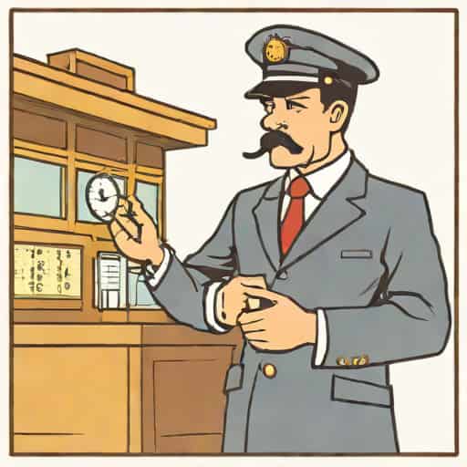 The Stationmaster Was Furious