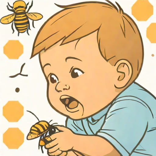 Toddler Stung By Bee First Time