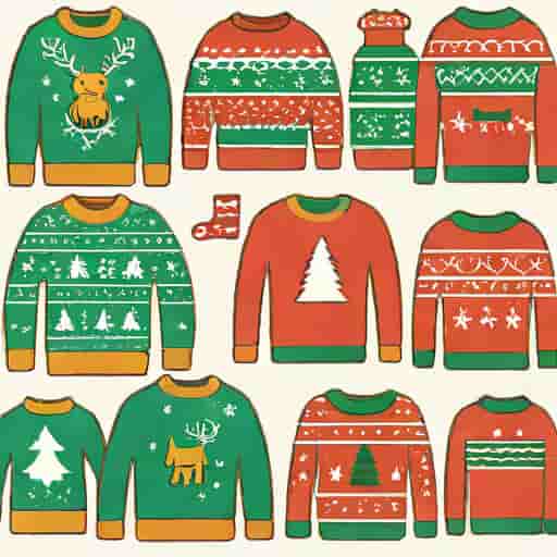 Ugly Tacky Christmas Sweaters
